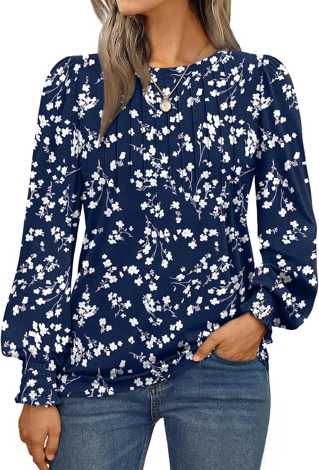 Floral Navy