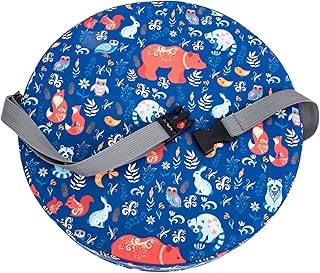 TOYANDONA Almofada De Reforço Travesseiro De Bebê Travesseiro Infantil Viagem Reforço Cadeira De Jantar Almofada De Bebê Crianças Almofada Redonda Esponja Cadeira De Reforço Para