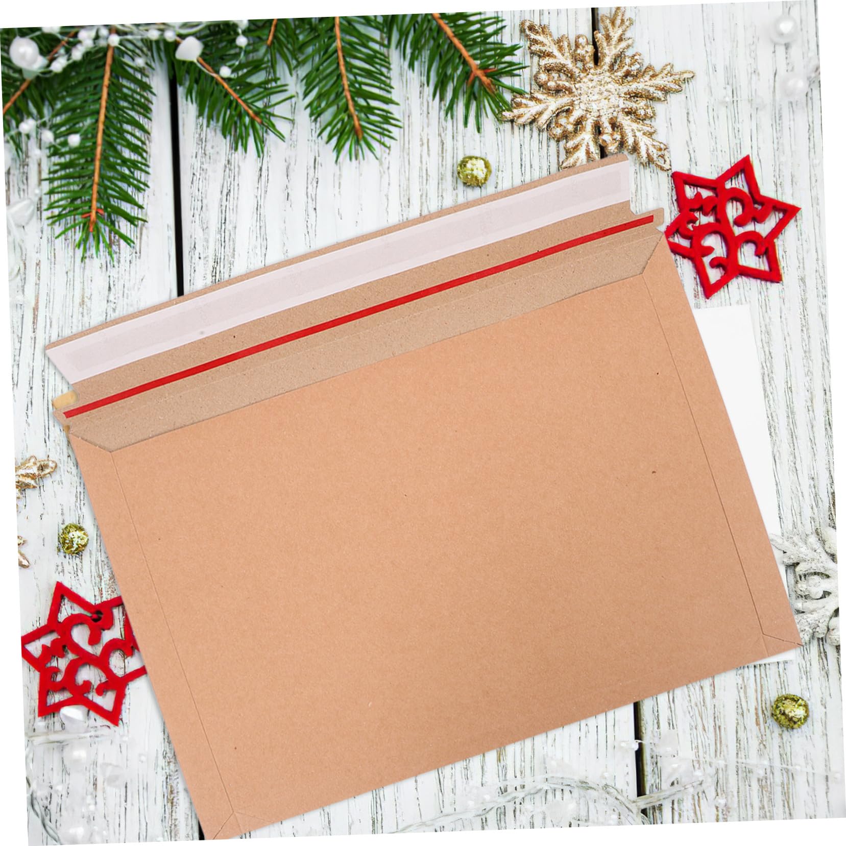 30 piezas Sobres Kraft Autoadhesivos Unidades Sobres Rígidos para Envíos Almacenamiento y Documentos Tarjetas y Archivos Resistentes