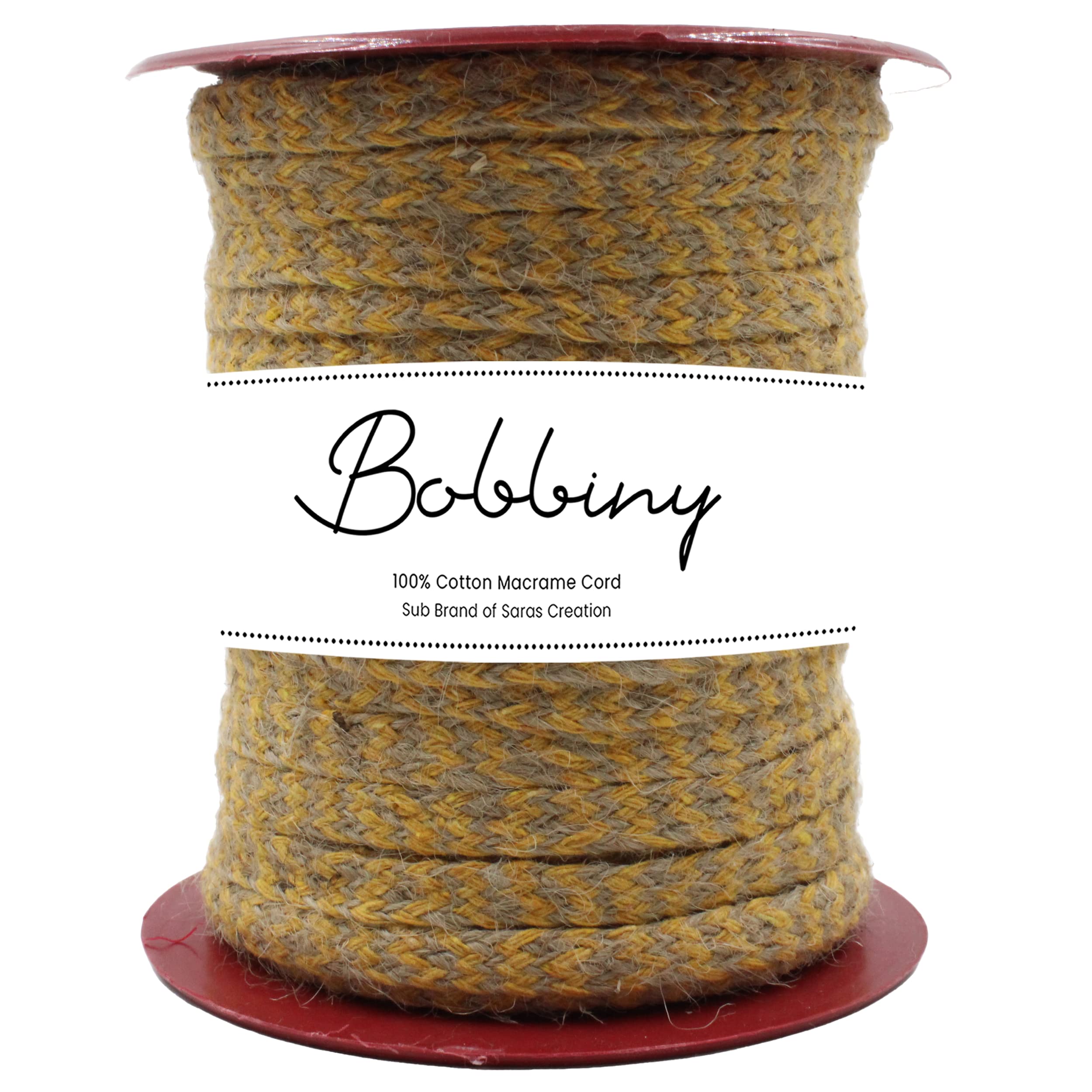 Bobbiny Natural Flat Braided Jute Twine Rope Linen Twine Rustic String Cord Rope DIY Rope Party Wedding Gift Wrapping Cords Thread and Other Projects | White | 7mm, 10 Meters — Amazon image 19