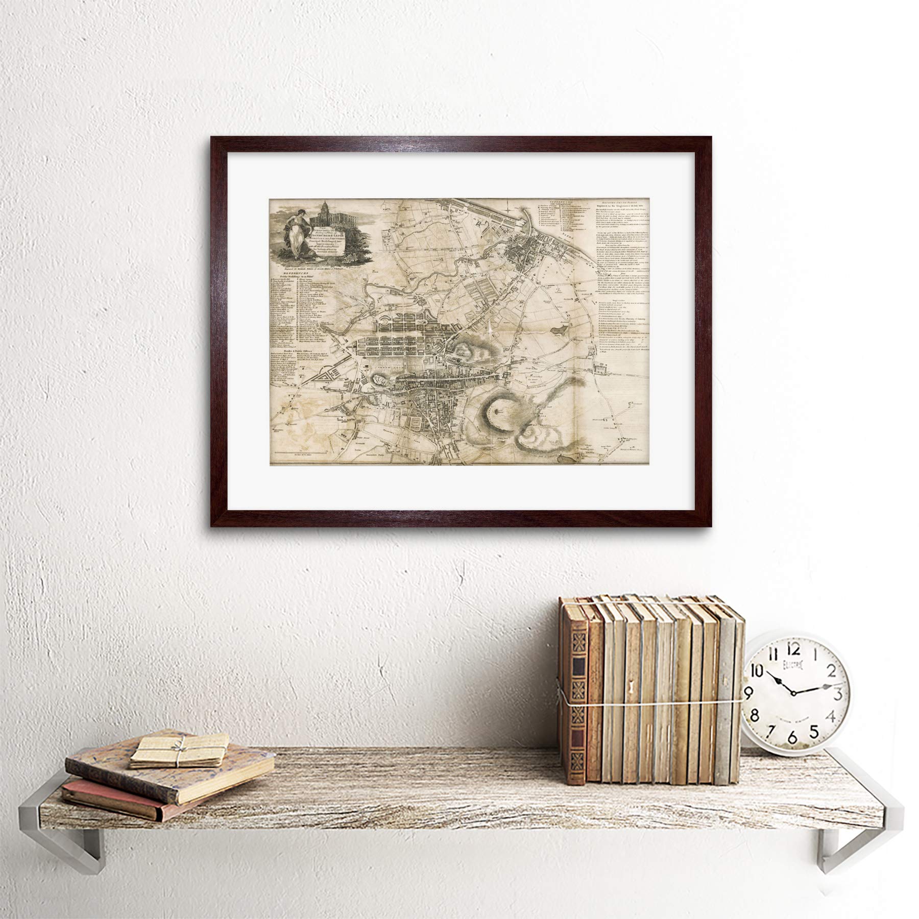 入手不可能！絶版・エディンバラ詳細地図・COLLINS発行 Amazon | Discovering Edinburgh Illustrated Map: Ideal for