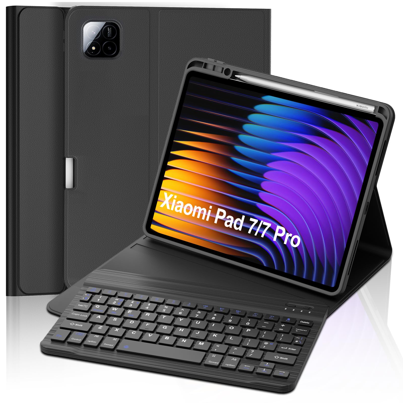 FOGARI Xiaomi Pad 7 Keyboard Case - Xiaomi Pad 7 Pro Keyboard Case