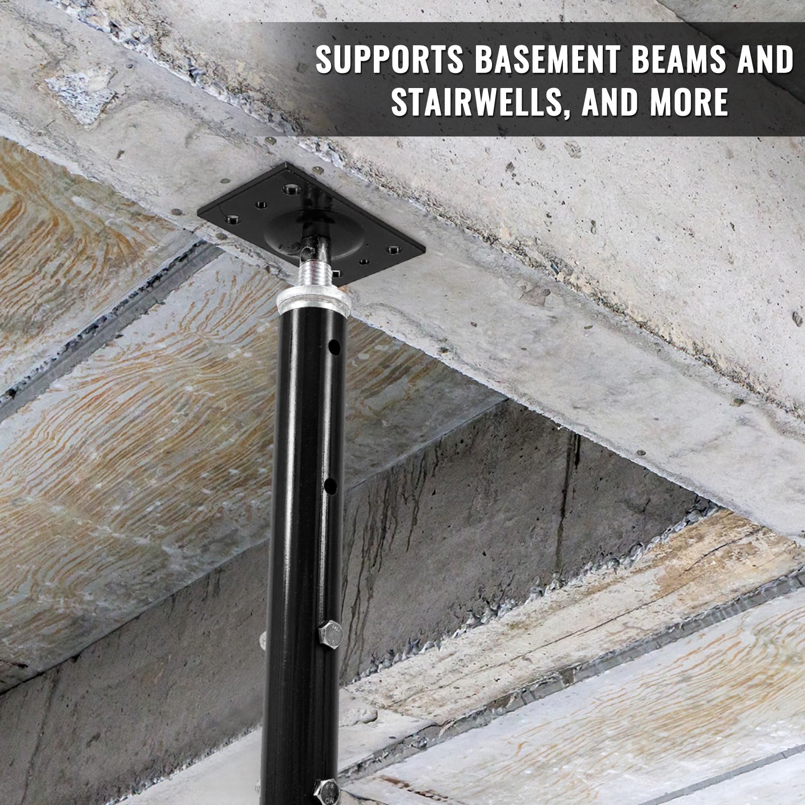 Snapklik.com : Yaocom 2 Pcs Adjustable Jack Post, 19"-36" Height Range ...