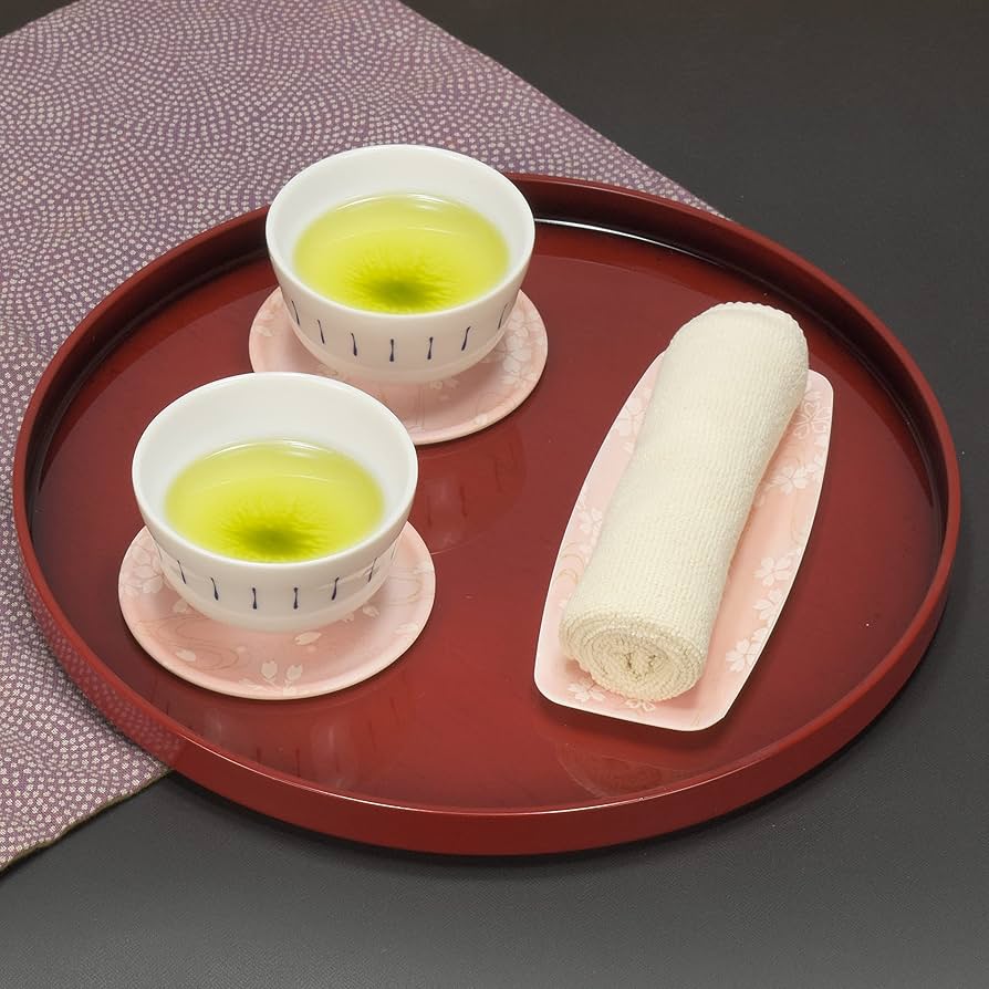 フルーツデザイン おしぼりトレイ 陶磁器製 フルーツデザイン おしぼり