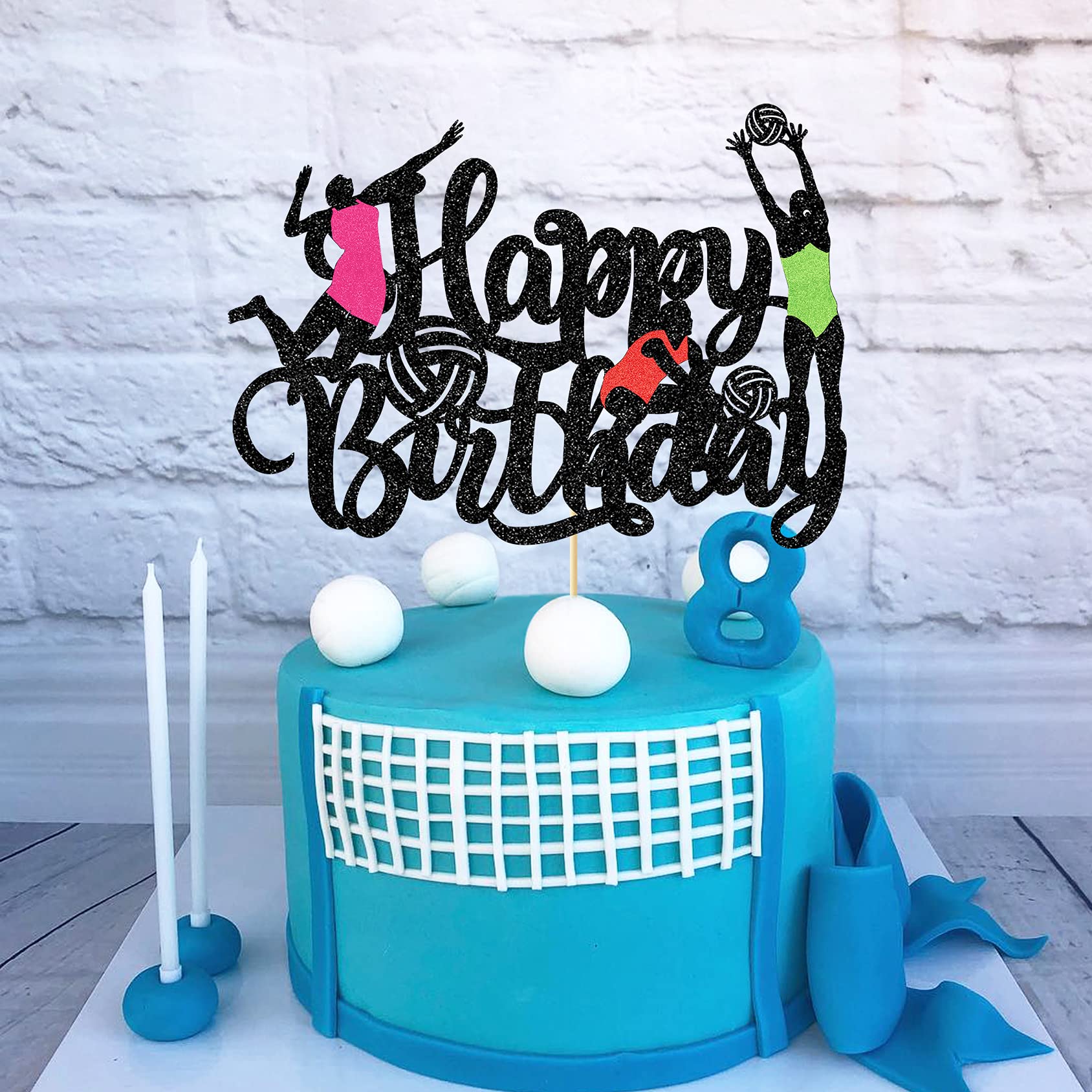 Volleyball cake toppers - : 28PCS Volleyball Cake Decorations Volleyba Volleyball cake toppers - : 28PCS Volleyball Cake Decorations Volleyba