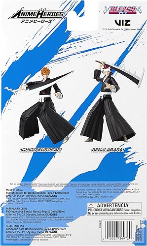 Miniatura 9 de Anime Heroes - Bleach - Figura de acción Abarai Renji