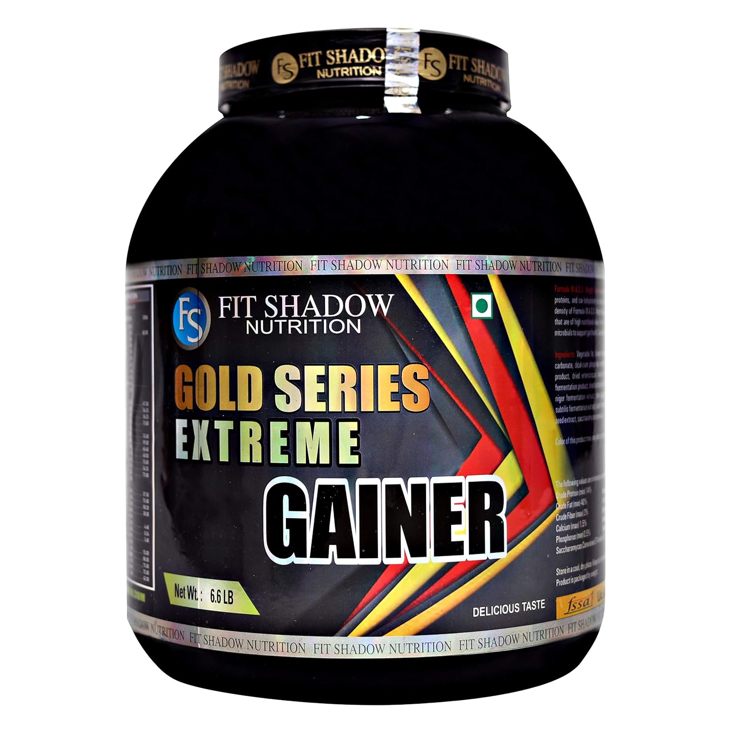 FIT SHADOW Extream Weight Gainer Mass Gainer High Protein Supplement
