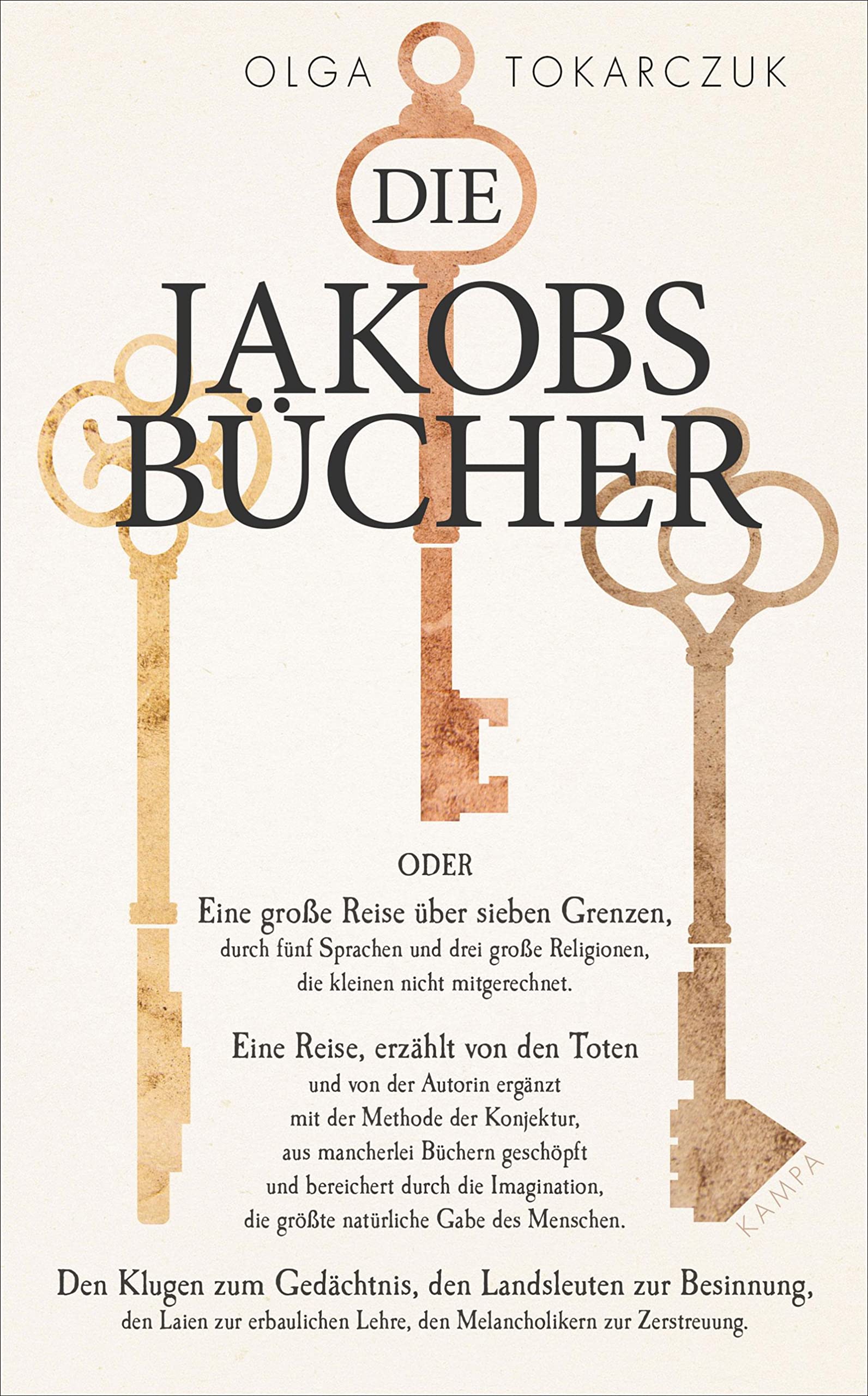 Die Jakobsbücher: Roman