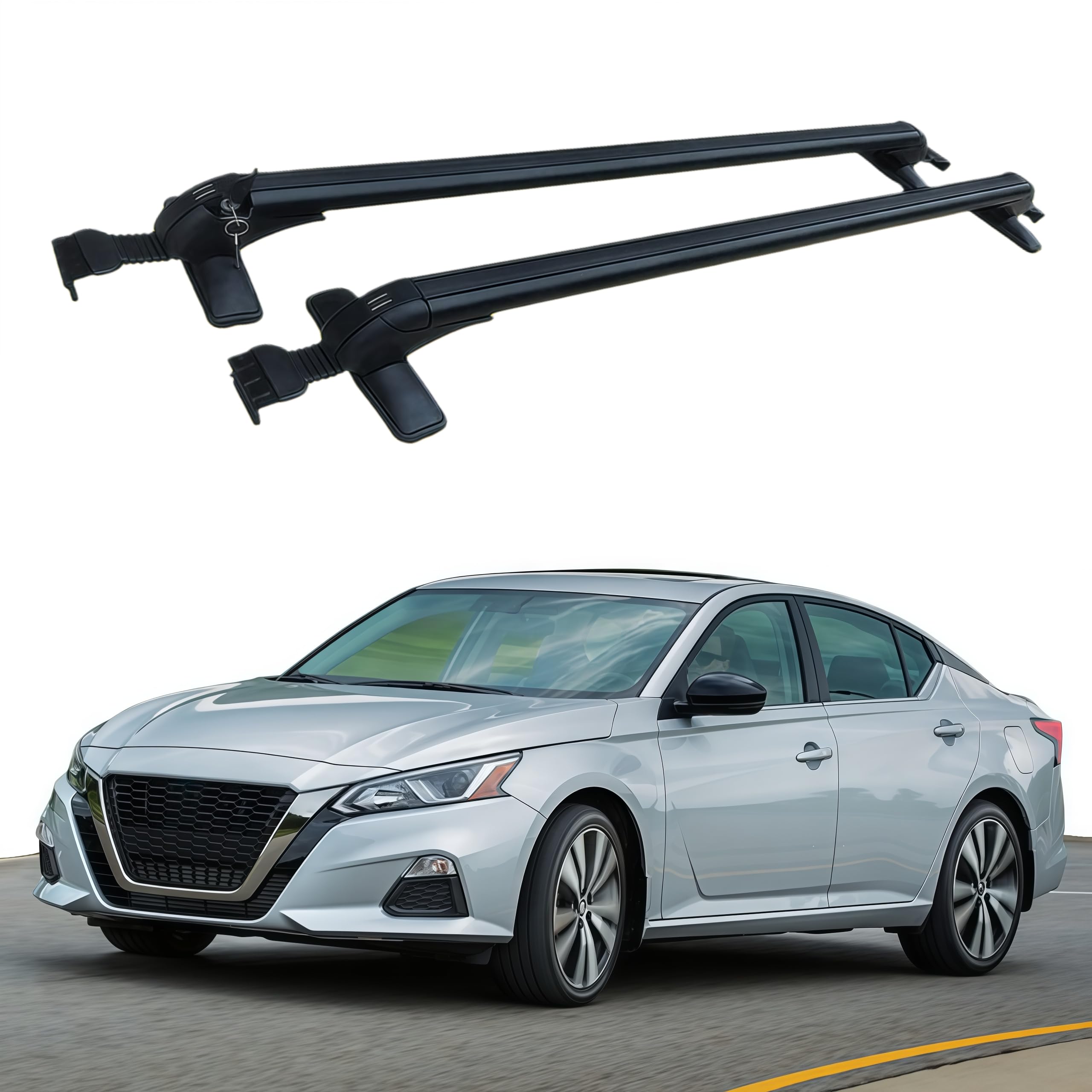 2PCS Roof Rack Cross Bars