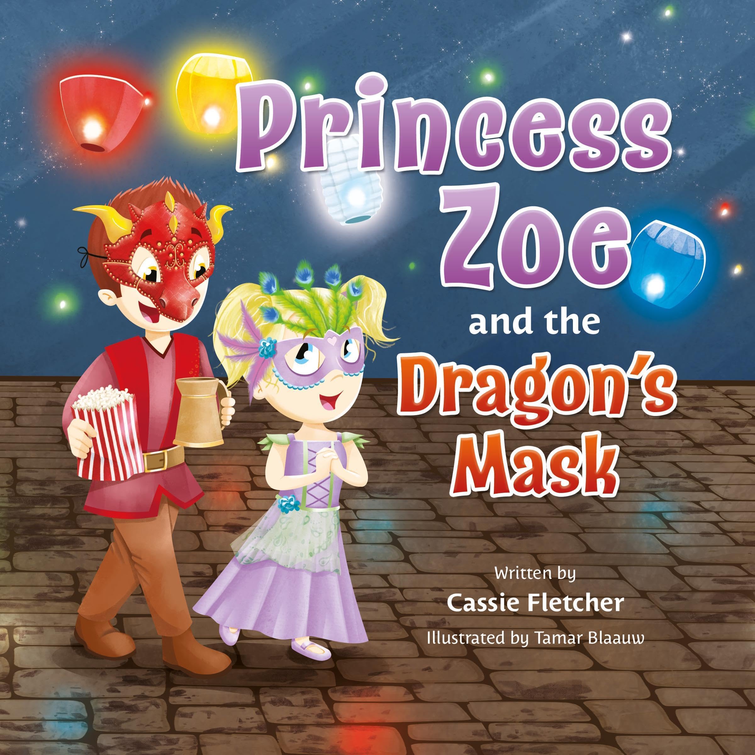 Cover art for Princess Zoe and the Dragon's Mask