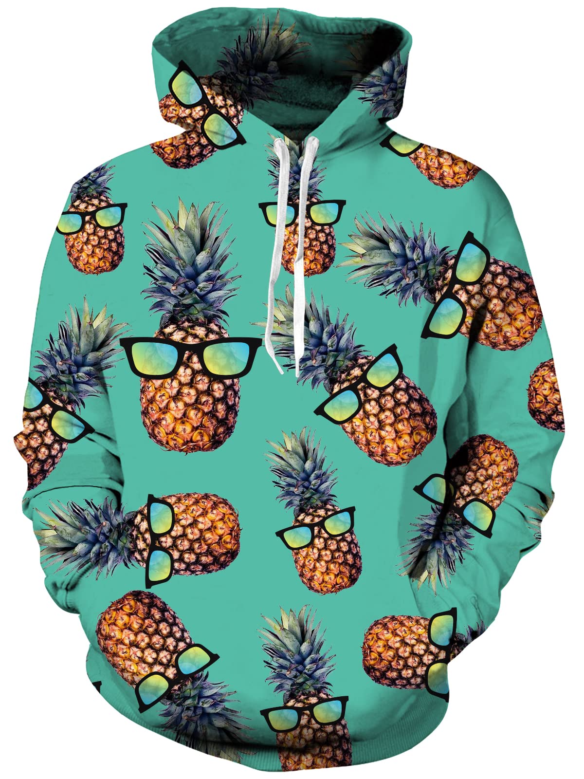 RAISEVERN Hoodies for Men Women 3D Graphic Fleece Sweatshirts Pullover Novelty Cool Funny Hoody Hooded With Pockets