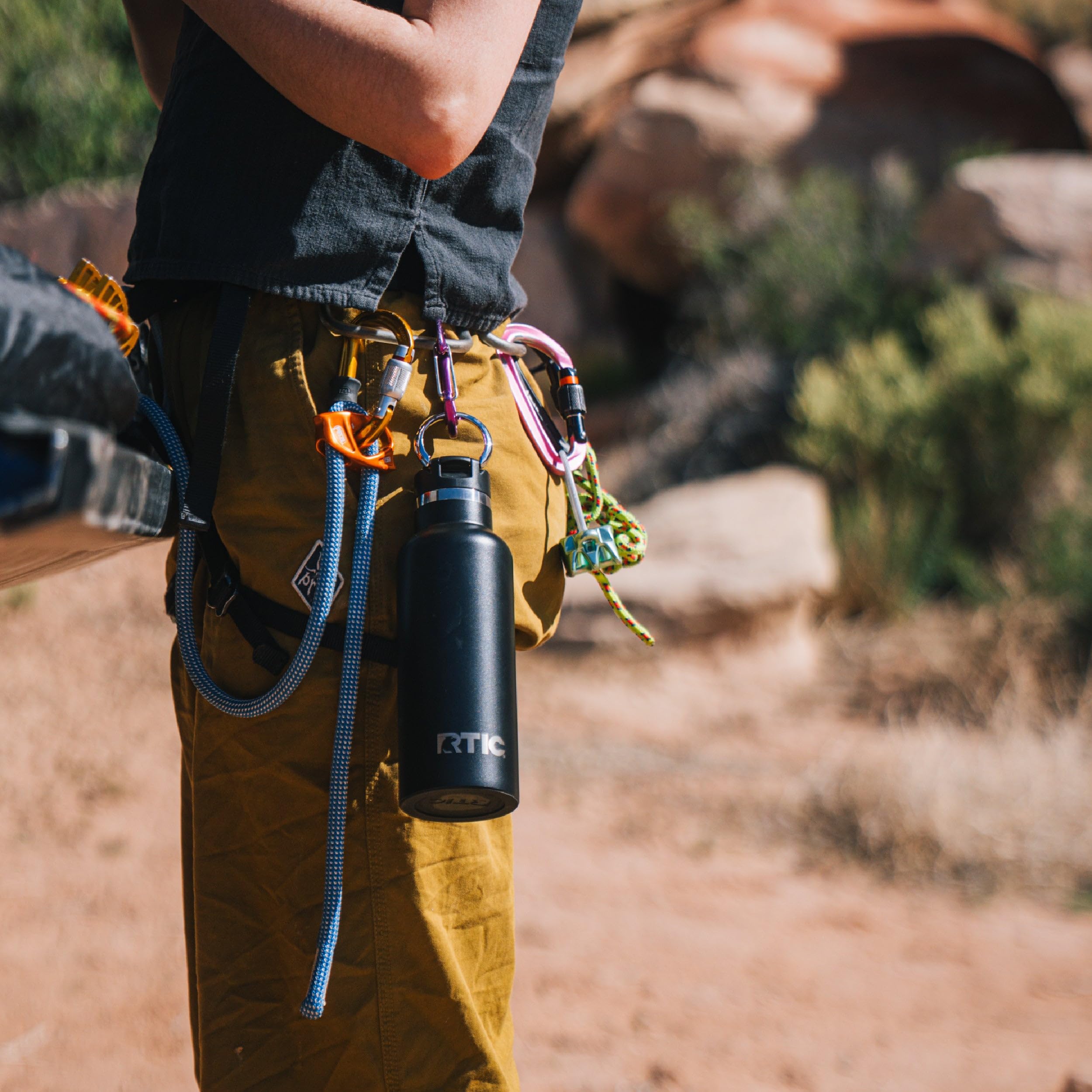 Amazon.com: RTIC 16oz Journey Water Bottle Ceramic Lined Metal