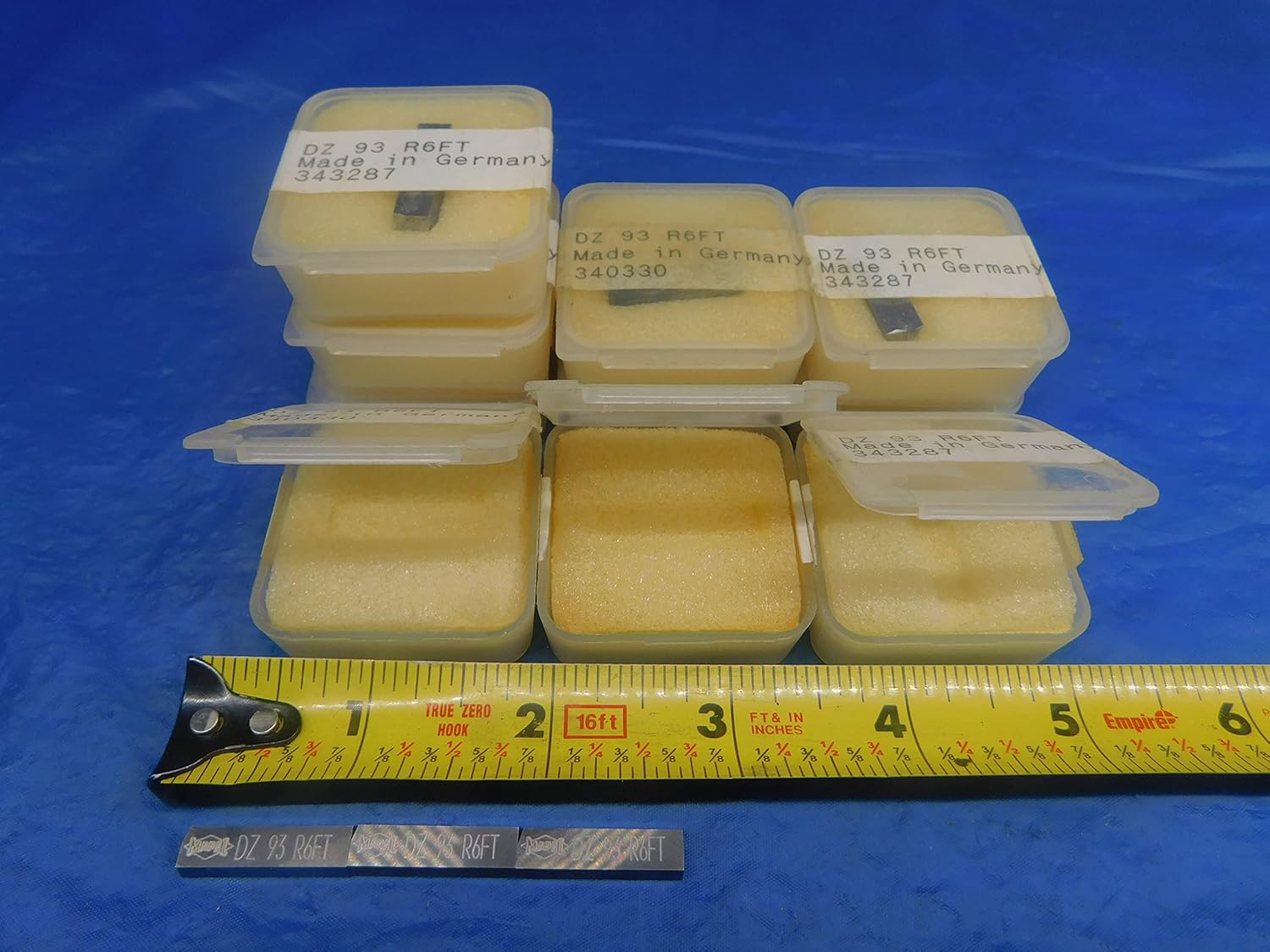 10PCS NEW MAPAL DZ 93 R6FT CARBIDE GROOVING ? INSERTS INDEXABLE DZ93 - AR1548LVR