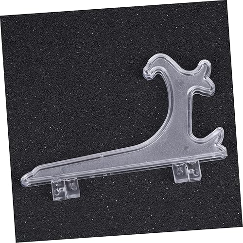 Miniatura 5 de STOBOK Soporte de exhibición de placa de plástico de 4 pulgadas 15 PC Set Rack para sostener platos fotos de té