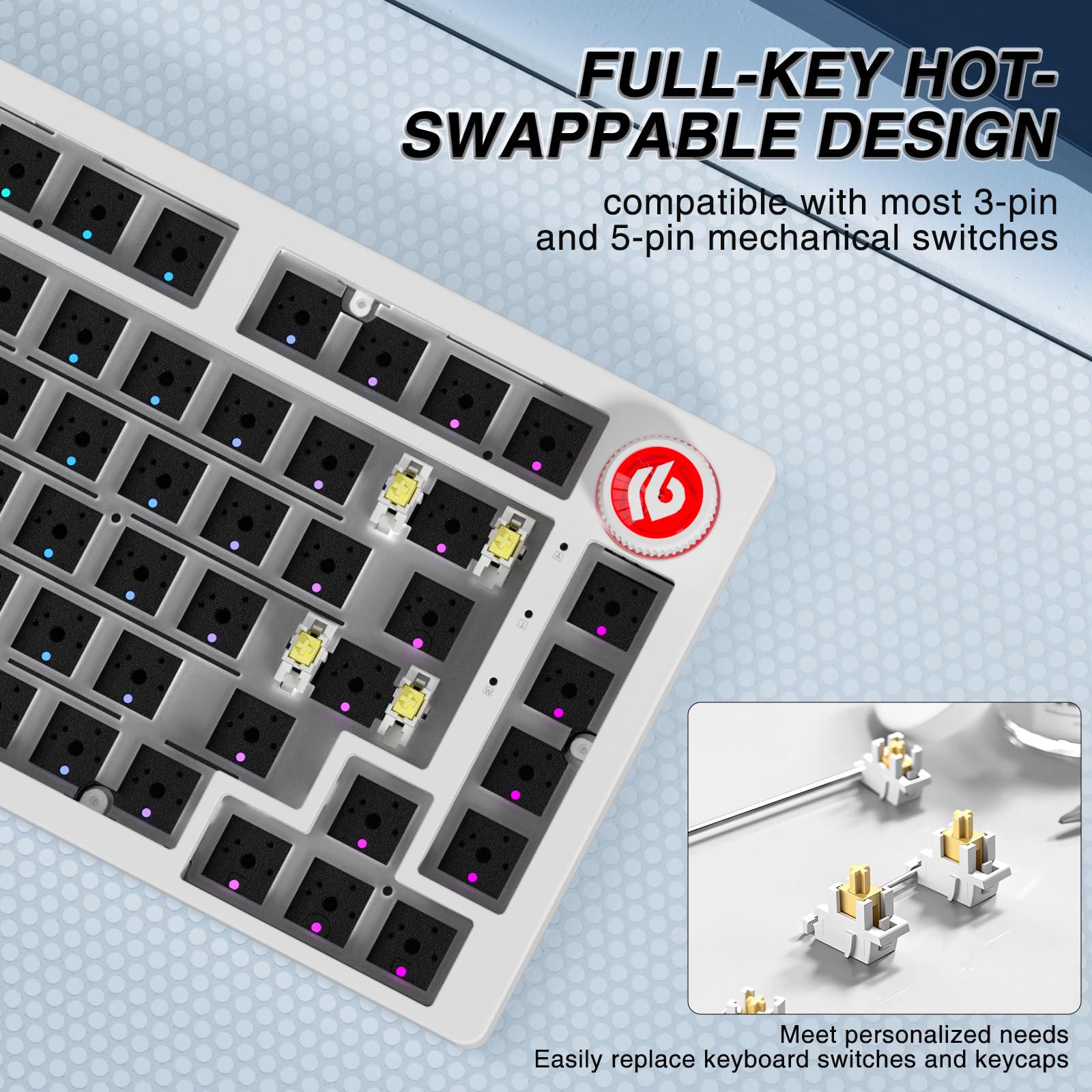 Amazon.in: Buy LEOBOG Hi75C Pro Wireless Mechanical Keyboard Kit