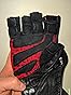 Prime Leather Guanti Palestra In Pelle Di Capra Con Imbottitura E Supporto Polso - Per Sollevamento Pesi, Crossfit E Fitness - Taglia M - 2