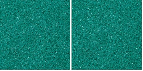 Miniatura 2 de TEAL Sugar Crystals - Tarro agitador de 4 onzas – Gránulos de azúcar comestibles / azúcar de lija para pasteles, cupcakes, galletas, glaseado,