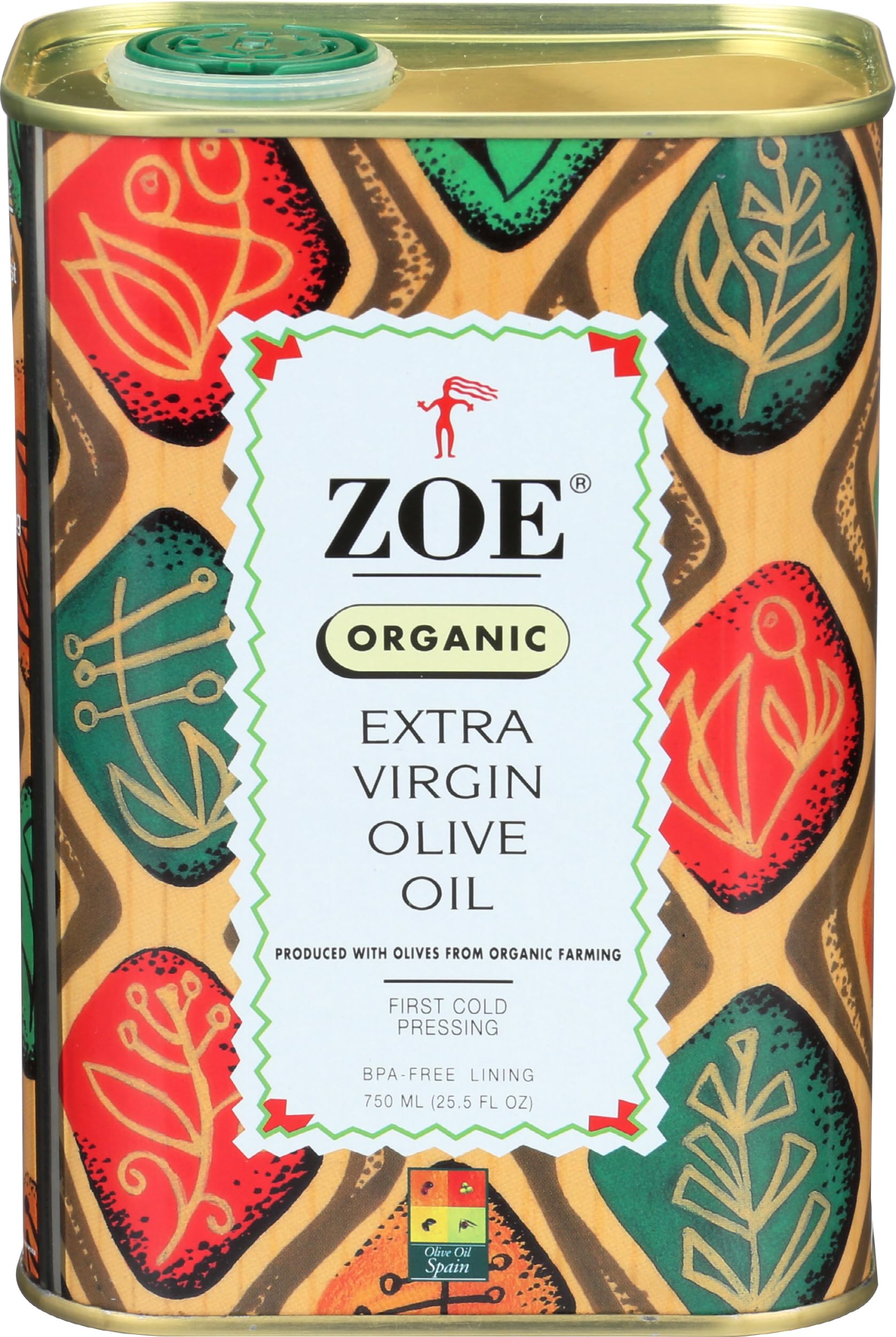 Amazon.com : Zoe, Organic Extra Virgin Oil Olive, 25.5 Ounce
