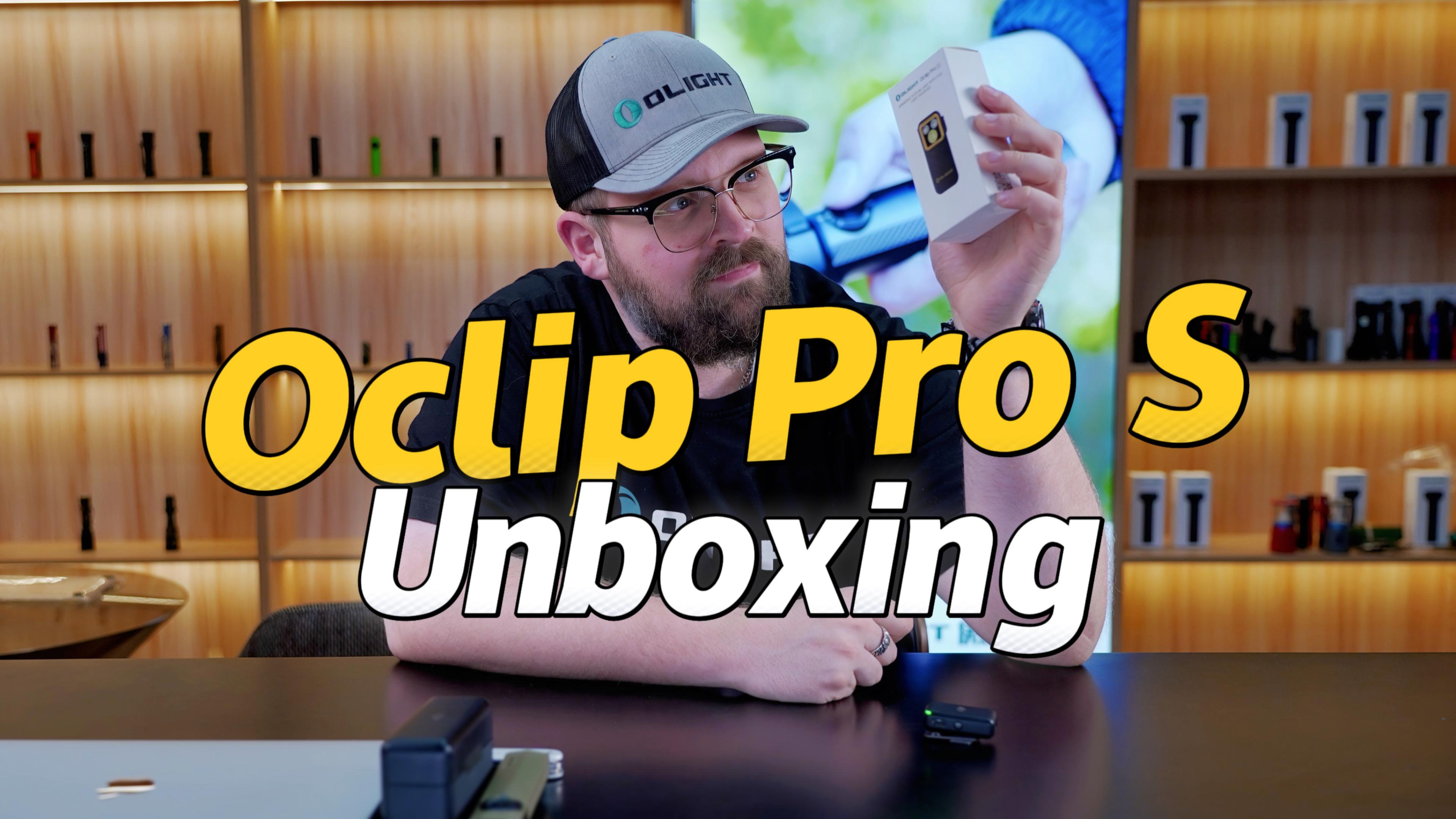 Image of OLIGHT Oclip Pro S EDC Flashlight Clip-on Light, 600 Lumens Type-C Rechargeable with White LED, UV and RGB, Magnetic Flash Lights for Work, Signaling, Inspection and Outdoor Use (Sunken Artifact)