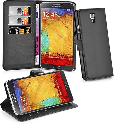 Cadorabo - Carcasa para Samsung Galaxy Note 3 Neo, Color Negro Cadorabo - Carcasa para Samsung Galaxy Note 3 Neo, Color Negro