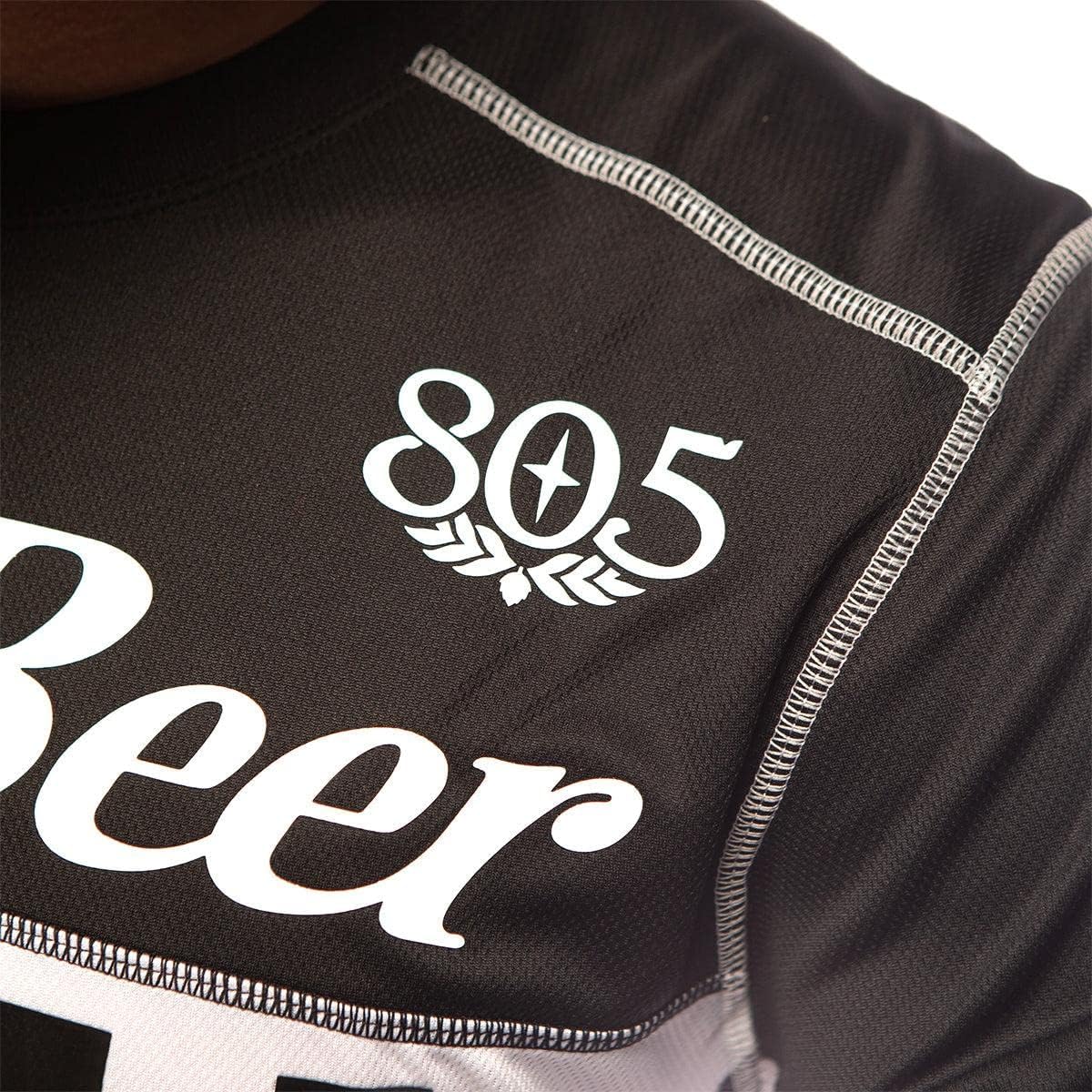 FASTHOUSE Grindhouse 805 Tavern Jersey, Black/White - Image 9