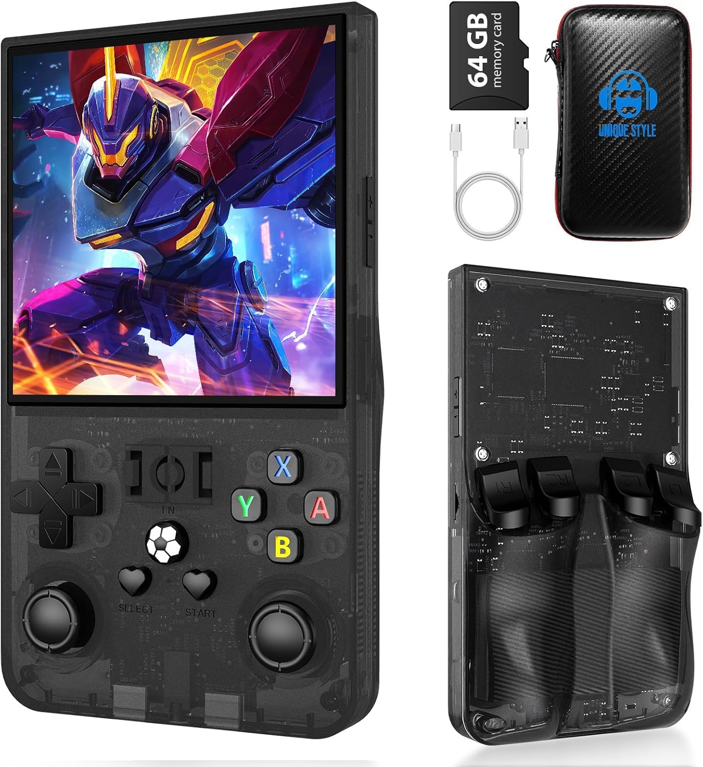 R36MAX Retro Handheld Game Console,...