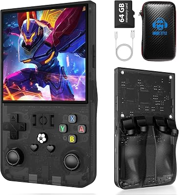 R36MAX Retro Handheld Game Console, 4.0 inch Retro Gaming Co - best what is handheld gaming console