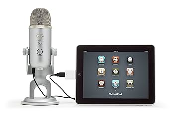 Amazon.com: Blue Yeti USB Microphone, Silver (Renewed