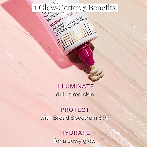 Miniatura 5 de StriVectin Loción luminizante instantánea GlowFector SPF 30 de amplio espectro, aumenta la luminosidad de la piel con protección UV, aceite de argán