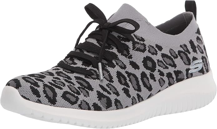 skechers brown & black ultra flex safari tour trainers
