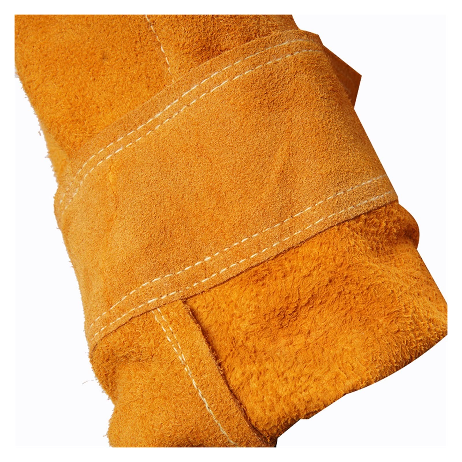 Équipement de Soudage Tablier de soudage en cuir avec manche, veste de soudage robuste, manteau de soudure résistant à la flamme de chaleur for hommes femmes