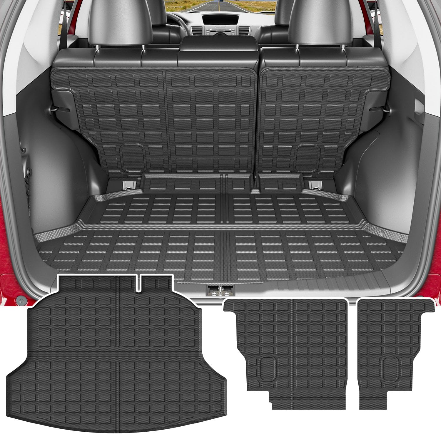 Xipoo Cargo Liner Compatible with 2012-2016 Honda CRV