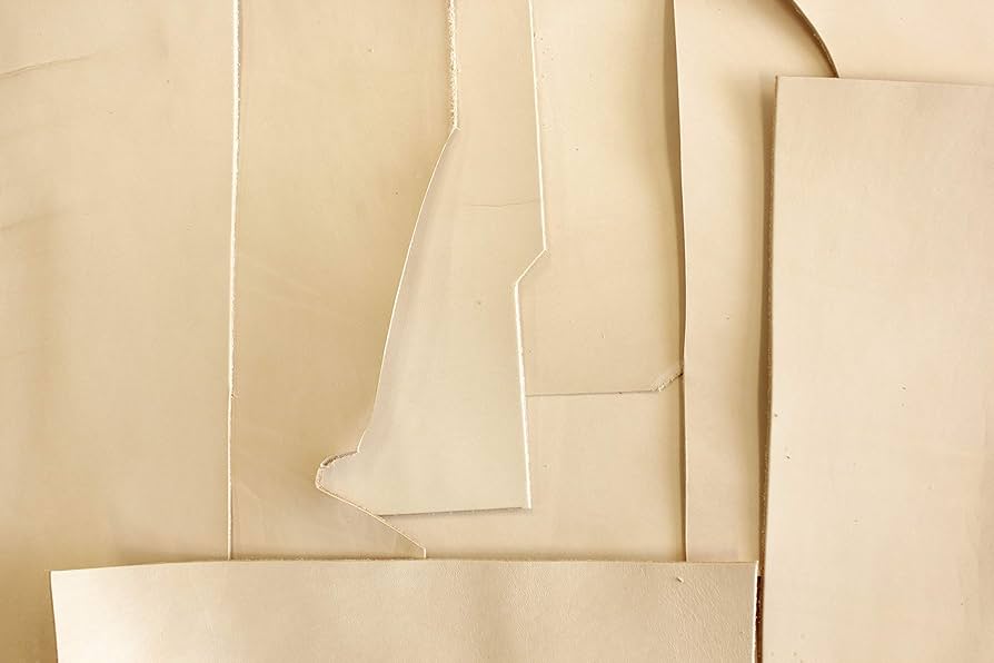 Amazon.co.jp: 10cube Leathermart ヌメ革 きなり タンロー