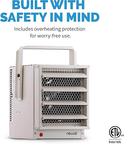Miniatura 6 de NewAir G73 - Calentador eléctrico para garaje, calienta hasta 750 pies cuadrados.