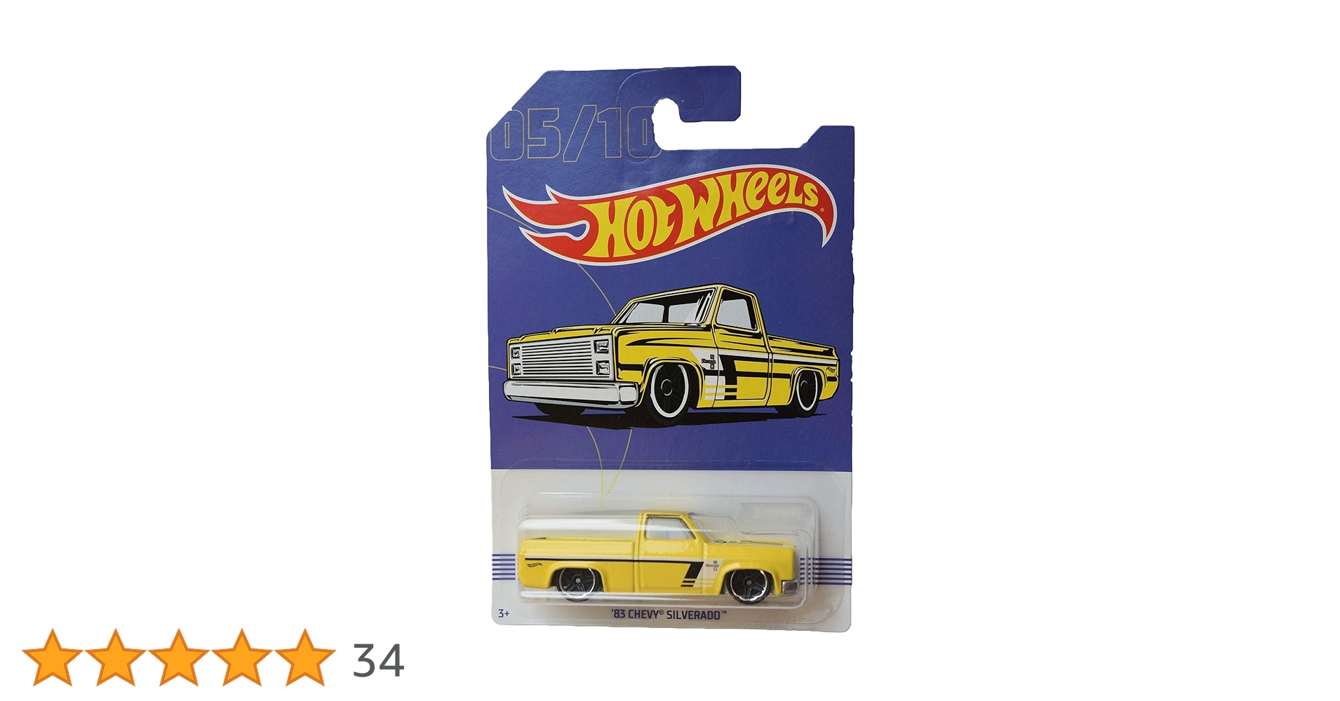 Amazon | Hot Wheels American Trucks Exclusive [Yellow]'83 Chevy
