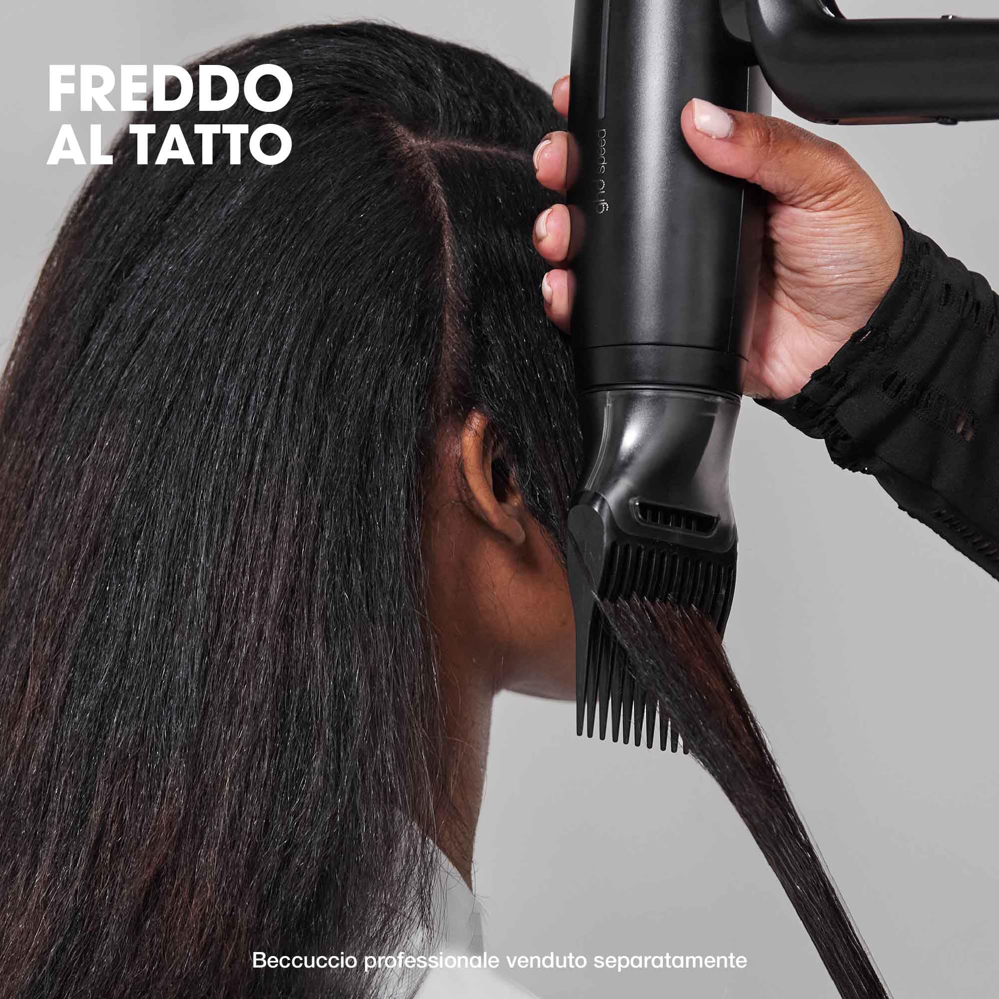 Ghd Speed Asciugacapelli Ionico - Asciugature rapide, veloci e potenti senza danni da calore, il miglior asciugacapelli ghd - Per tutti i tipi di capelli (Spina EU)
