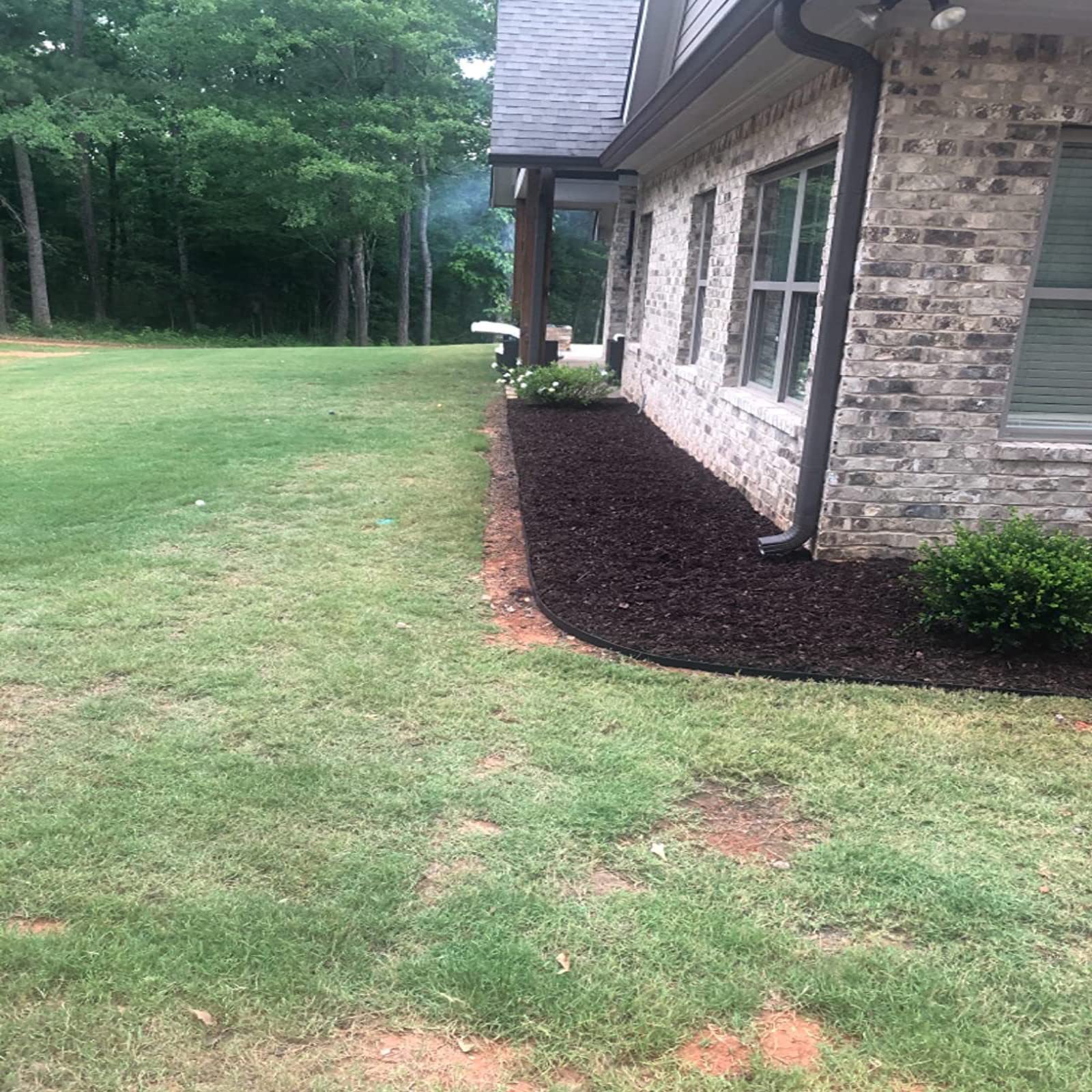 Asoleo Garden Landscape Stakes |10 Inches Landscape Anchoring Stakes for Terrace Board, Landscape Edging Coil, Grass Barrier, Bender Board, Garden Liner (60 pcs Garden Stakes)