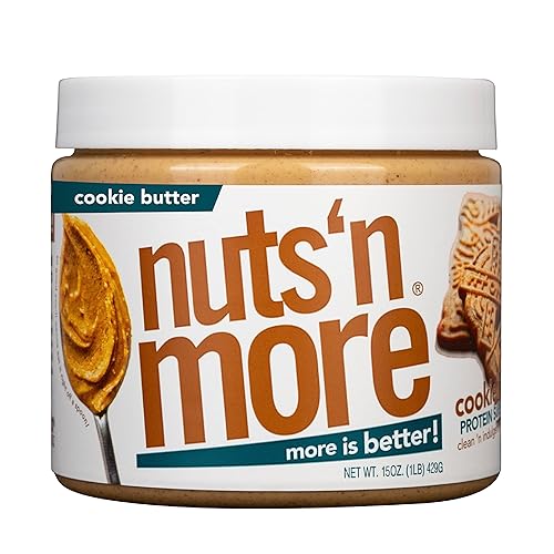 Miniatura 58 de Nuts 'N More - Mantequilla de maní con pretzel de arce y chocolate, completamente natural, alta en proteínas y baja en carbohidratos y azúcar, sin