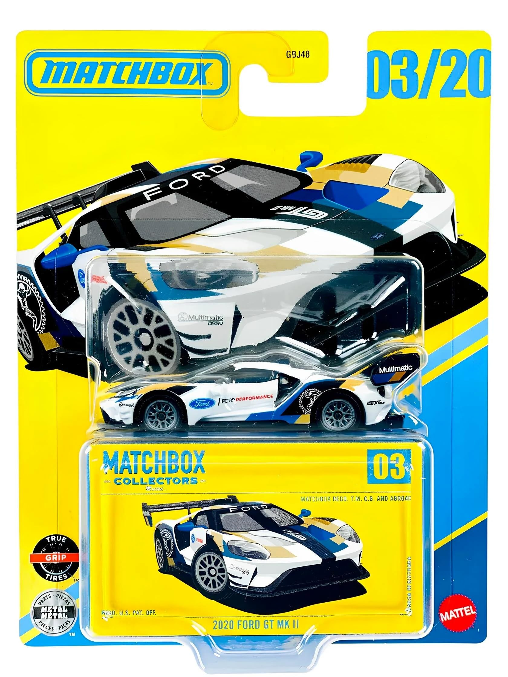 Matchbox Koleksiyon Araçlar 2020 FORD GT MK II GBJ48 - HVW11
