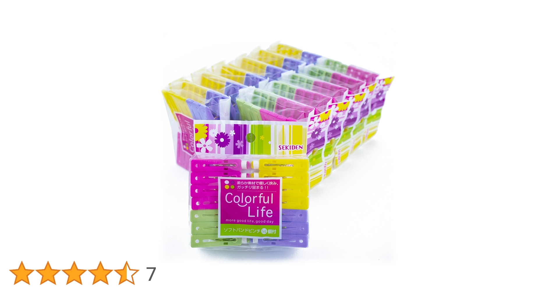 ばんび Amazon.co.jp: セキデン 『先端が柔らかい洗濯ばさみ』 ソフト