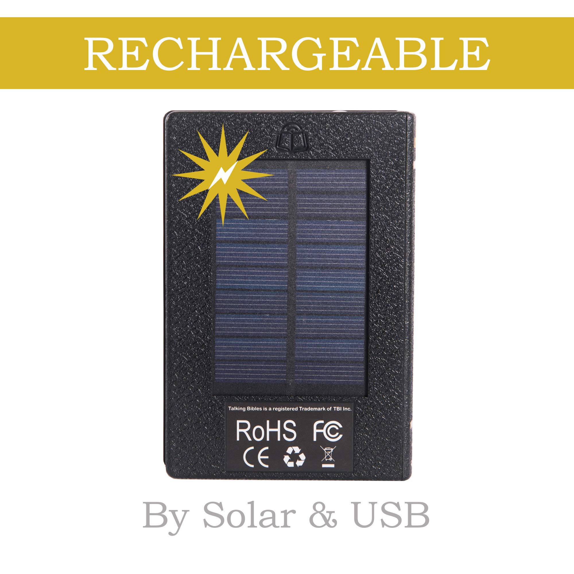 Talking Bible Electronic Holy Bible Audio Player in English for