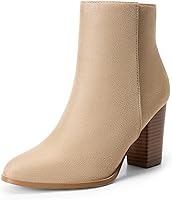 Vista 1 de DREAM PAIRS - Botines de tacón ancho con bloque para mujer