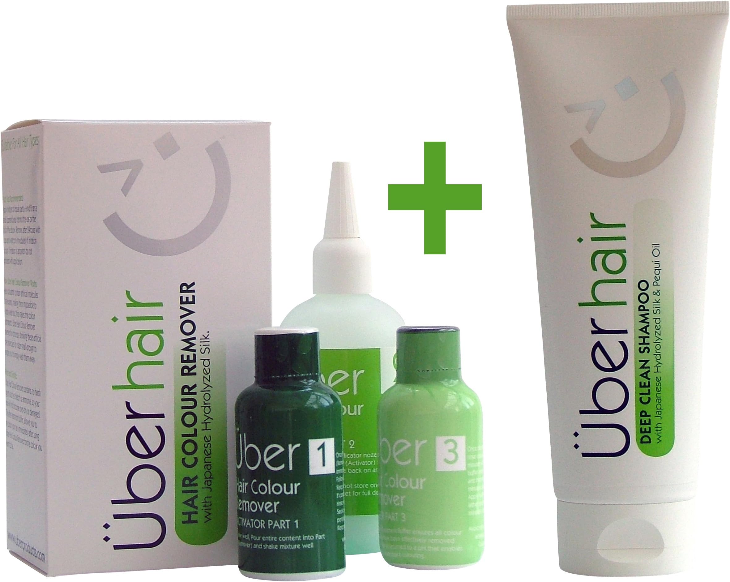 Bundle: Uber Hair Colour Remover + Deep Clean Shampoo