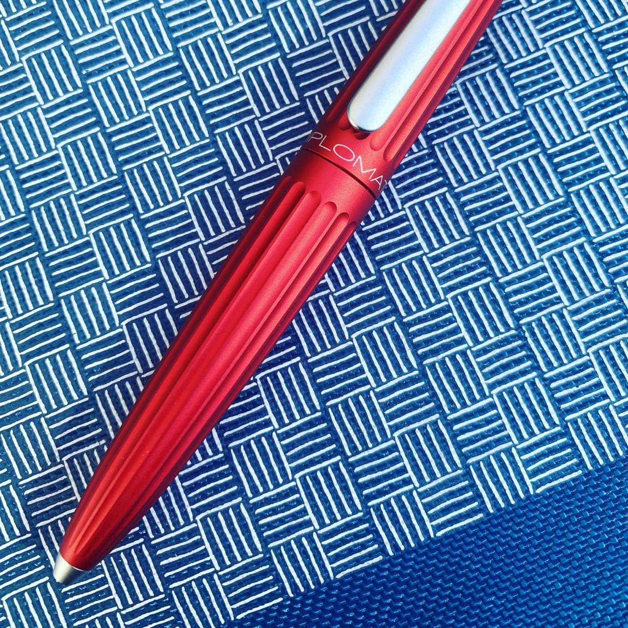 Diplomat - Aero - Ballpoint Pen EasyFLOW- Burned Red - Resistant and Elegant - High End - 5 Years Warranty
