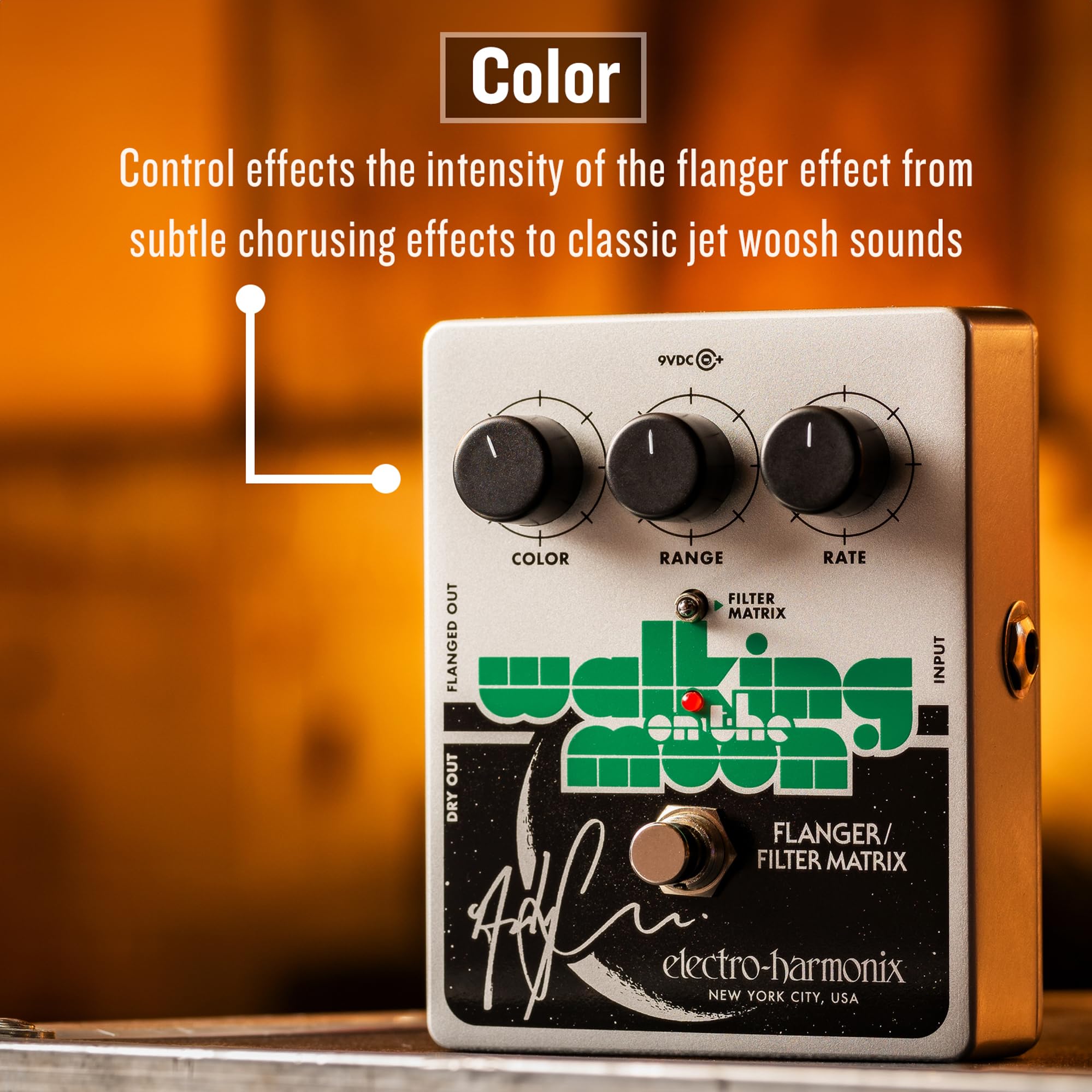 Electro Harmonix Andy Summers Walking On The Moon Flanger - Effetti per chitarra