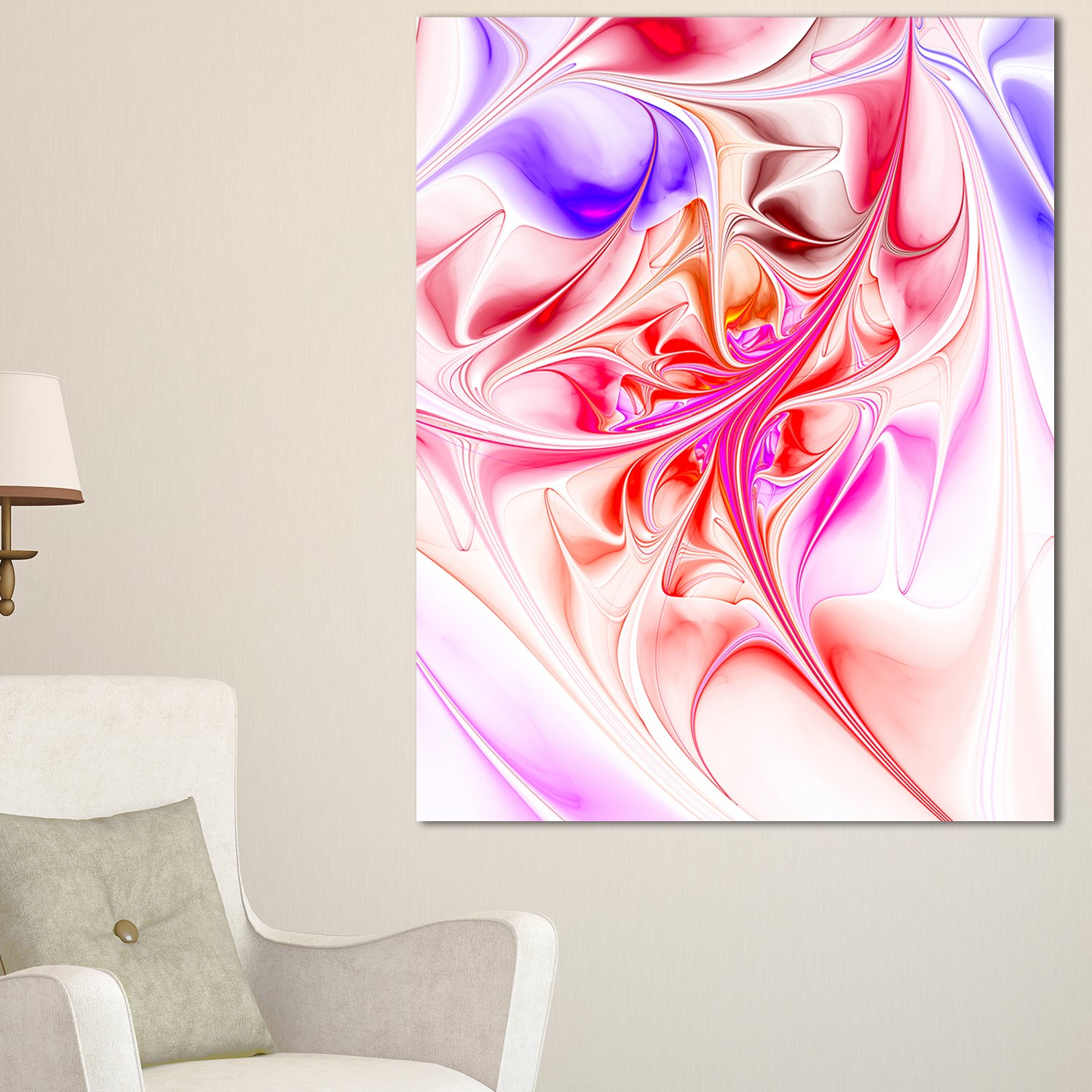 Designart PT12106-20-40 Unique Fractal Design Pattern