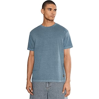 RVCA Midweight Label Short Sleeve vintage navy