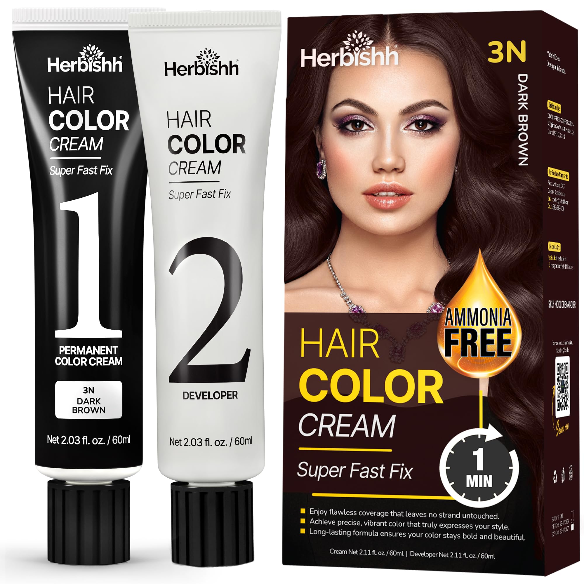 Herbishh 1-Minute Dark Brown