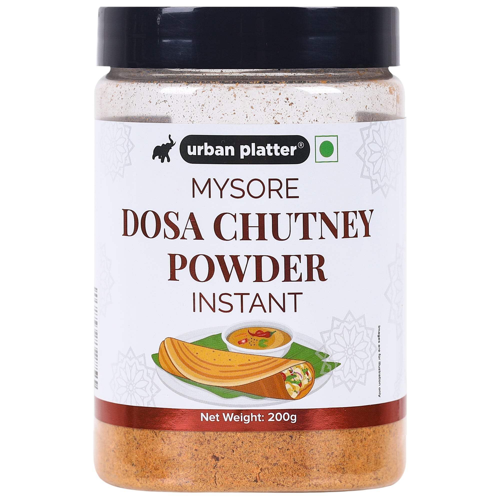urban platter Instant Mysore Dosa Chutney Powder, 200G, Vegetable Masala