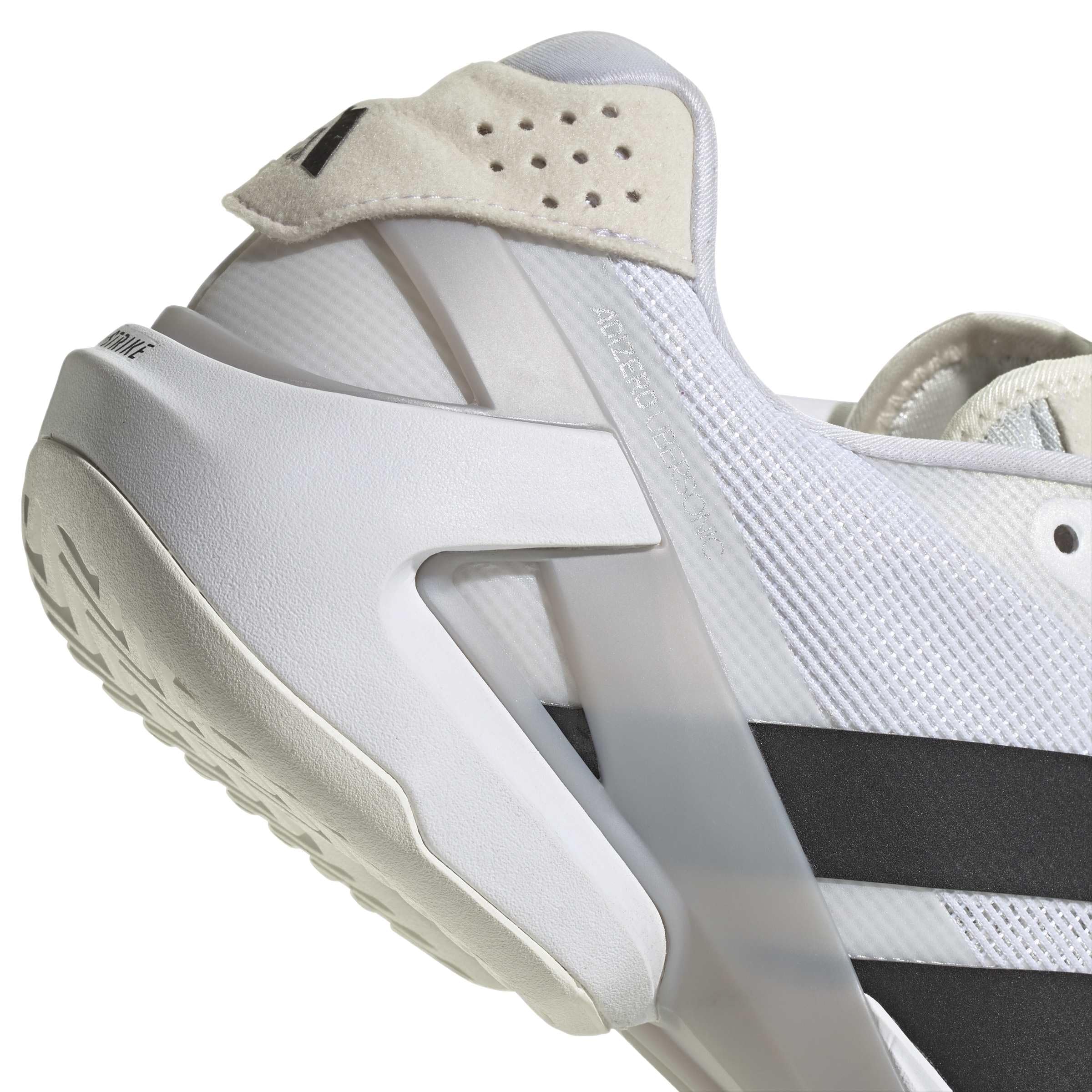 adidas Uomo Adizero Ubersonic 5 Tennis Shoes, Ftwr White/Core Black/Silver Met., 44 2/3 EU